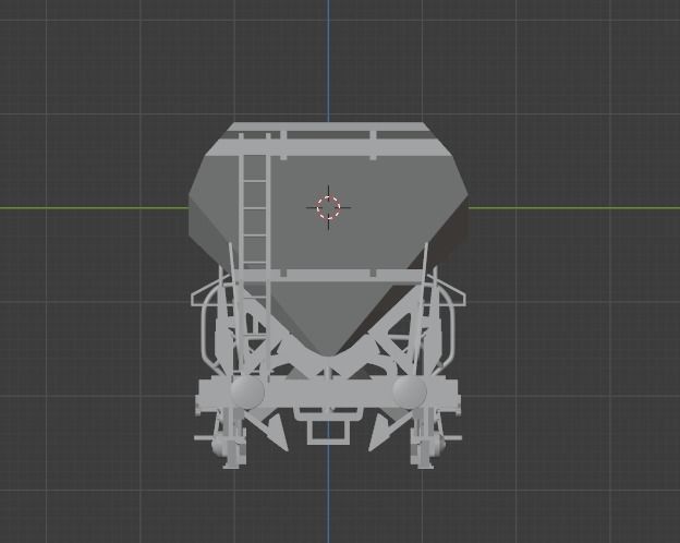 H0 1-87 scale OTMM 70 freight car 3D print model_7