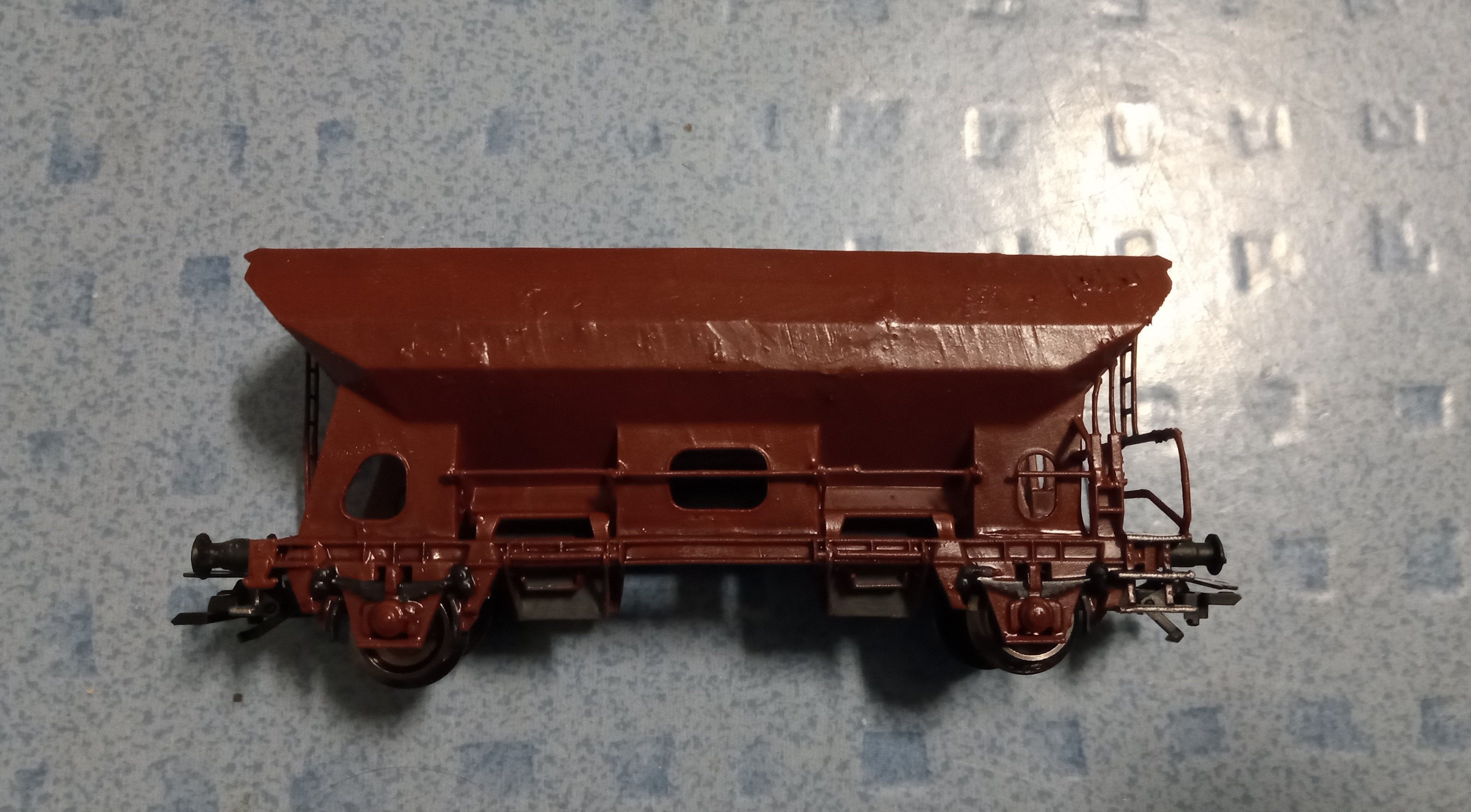 H0 1-87 scale OTMM 70 freight car 3D print model_3