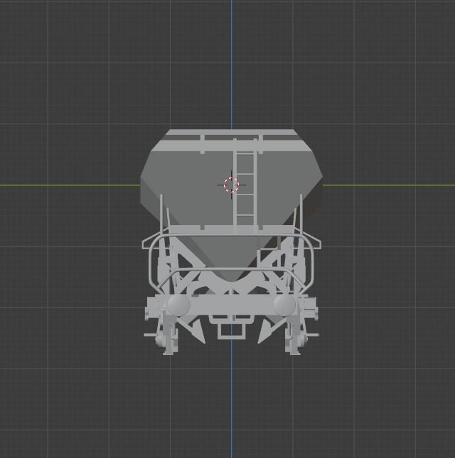 H0 1-87 scale OTMM 70 freight car 3D print model_11