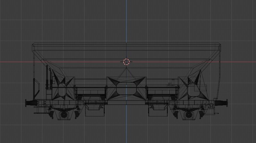 H0 1-87 scale OTMM 70 freight car 3D print model_9