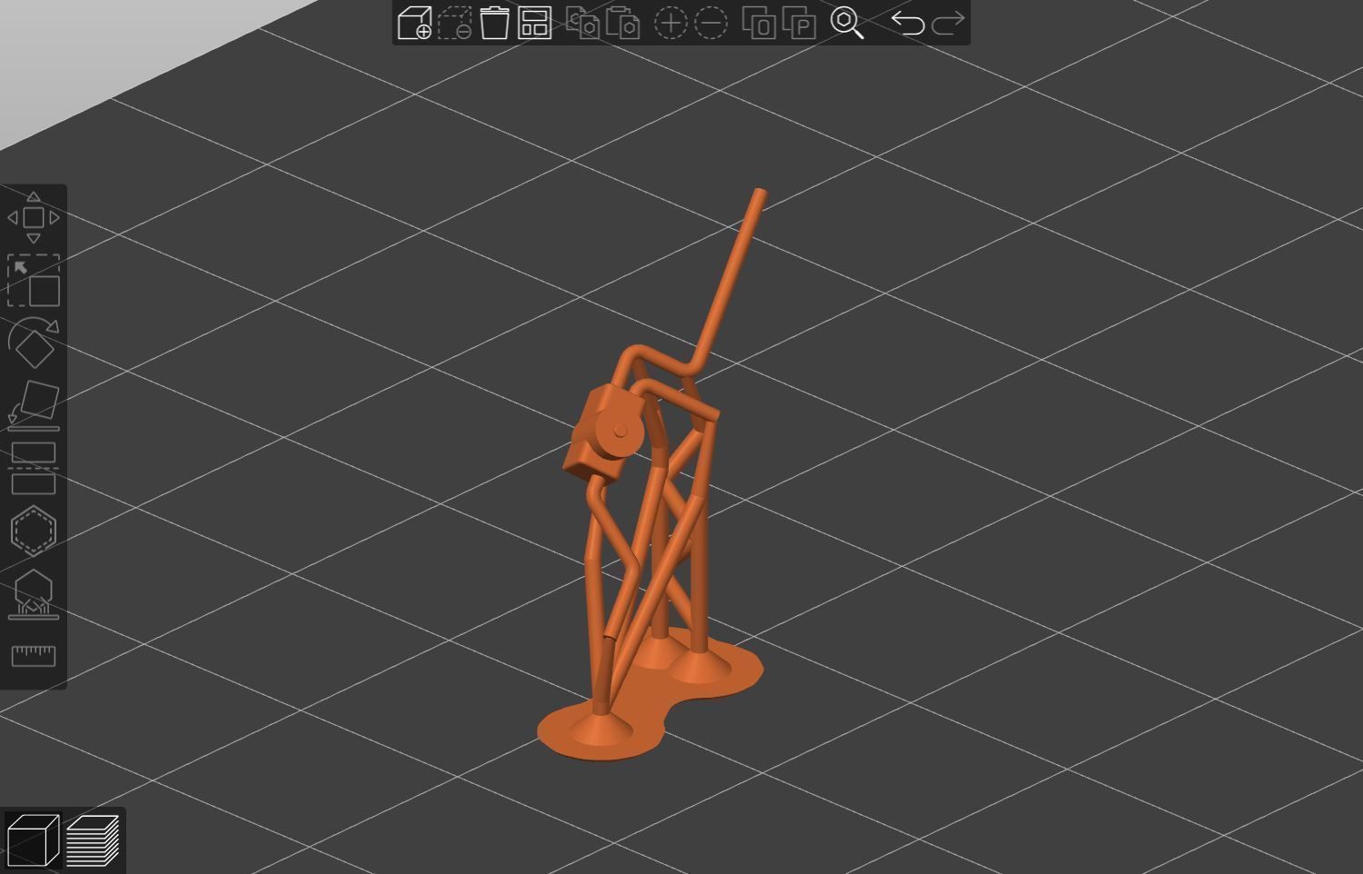 Pre supported H0 1-87 scale Tds self-unloading car 3D print model_18