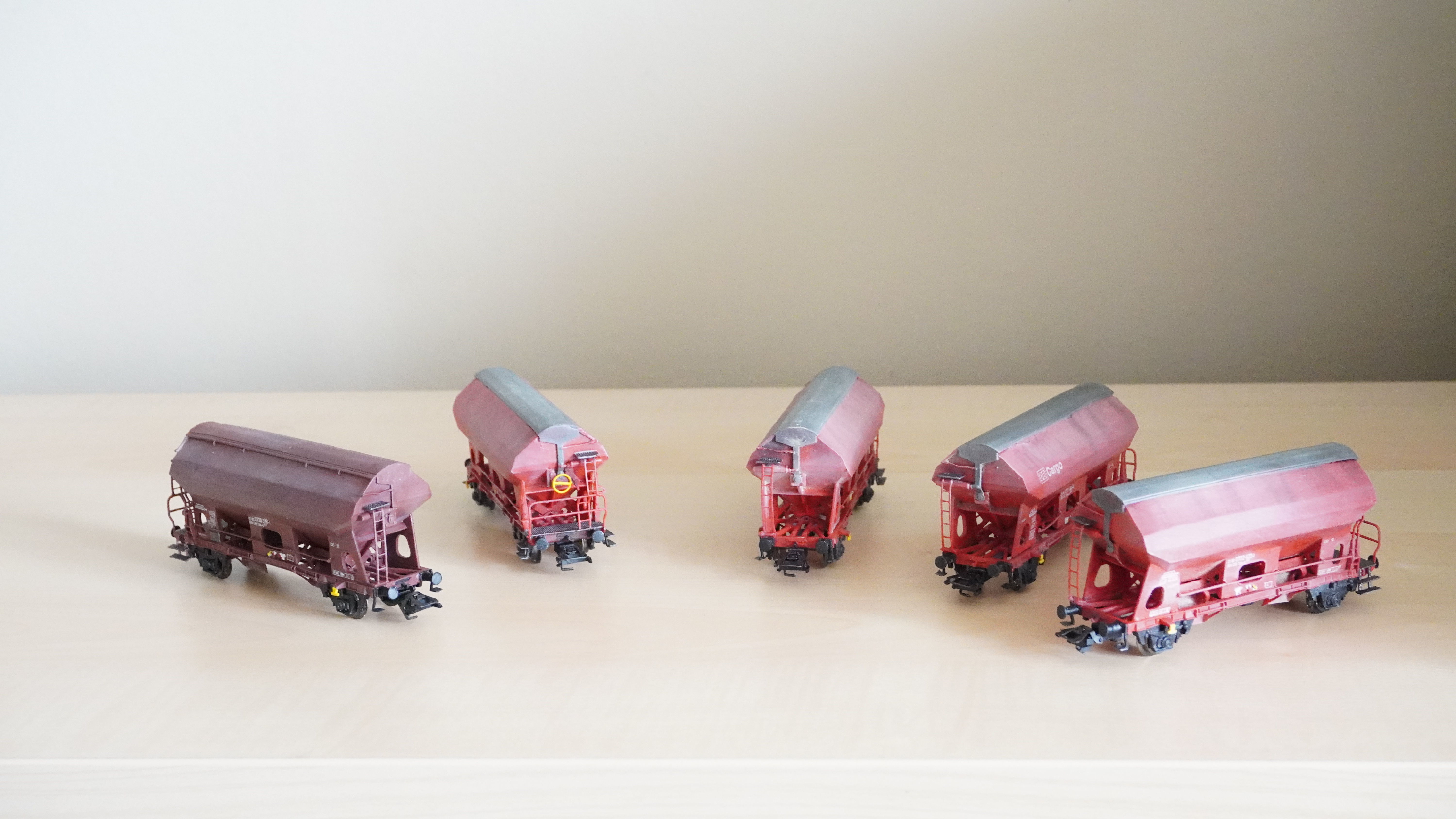 Pre supported H0 1-87 scale Tds self-unloading car 3D print model_1