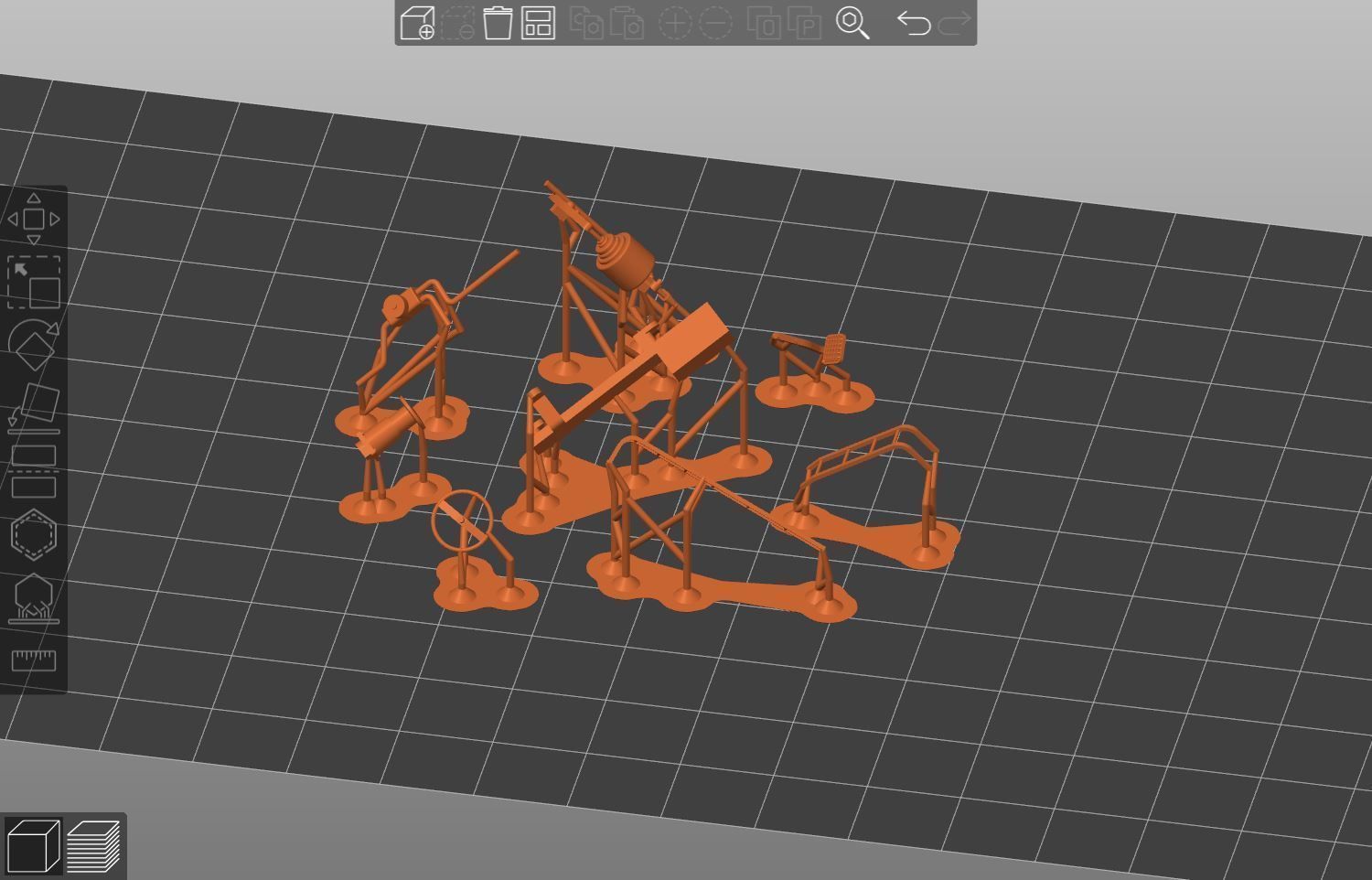 Pre supported H0 1-87 scale Tds self-unloading car 3D print model_26