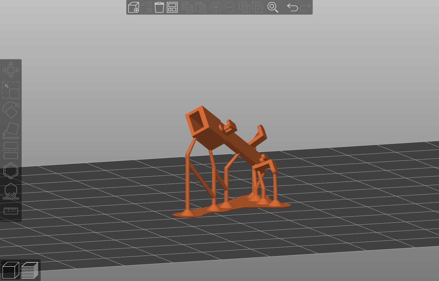 Pre supported H0 1-87 scale Tds self-unloading car 3D print model_22