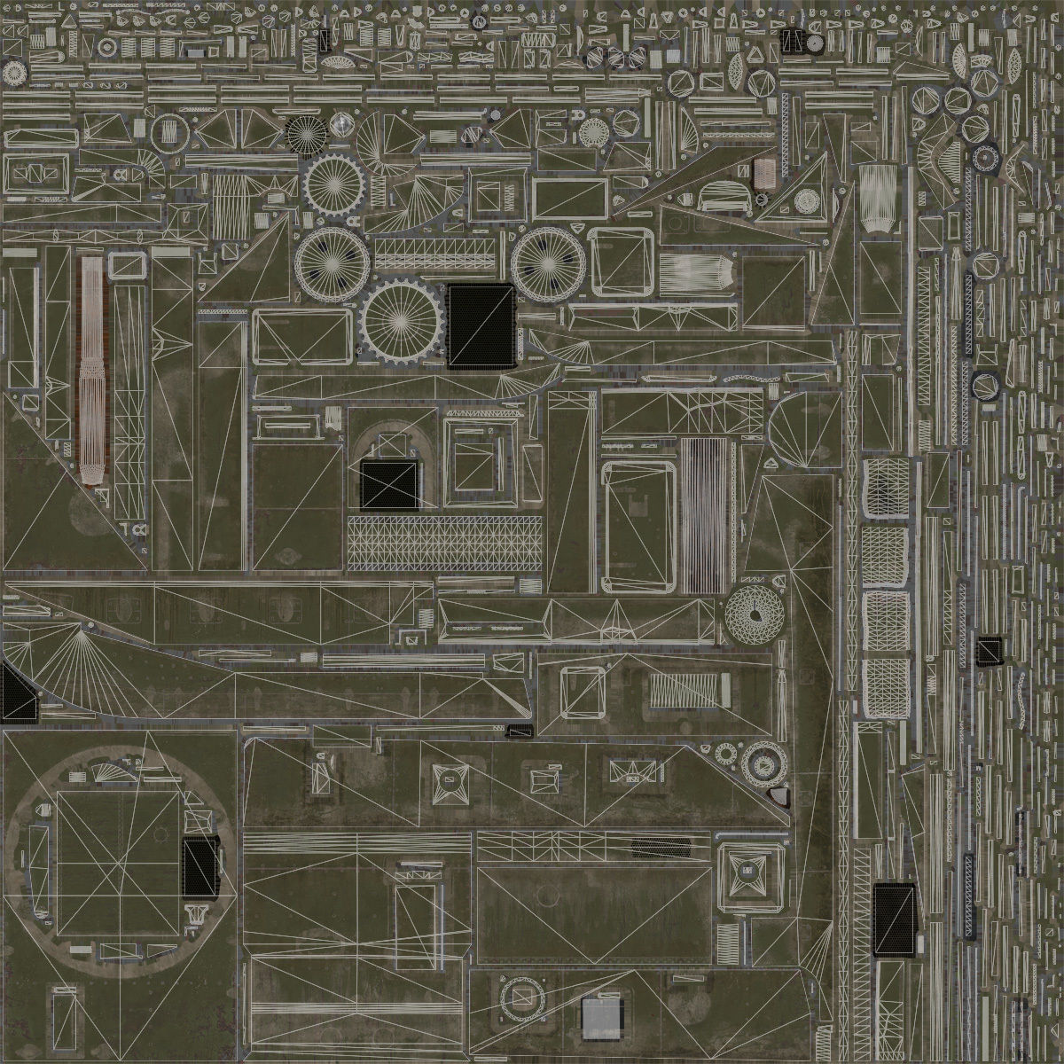 Vickers Medium Mk II Low-poly 3D model_16