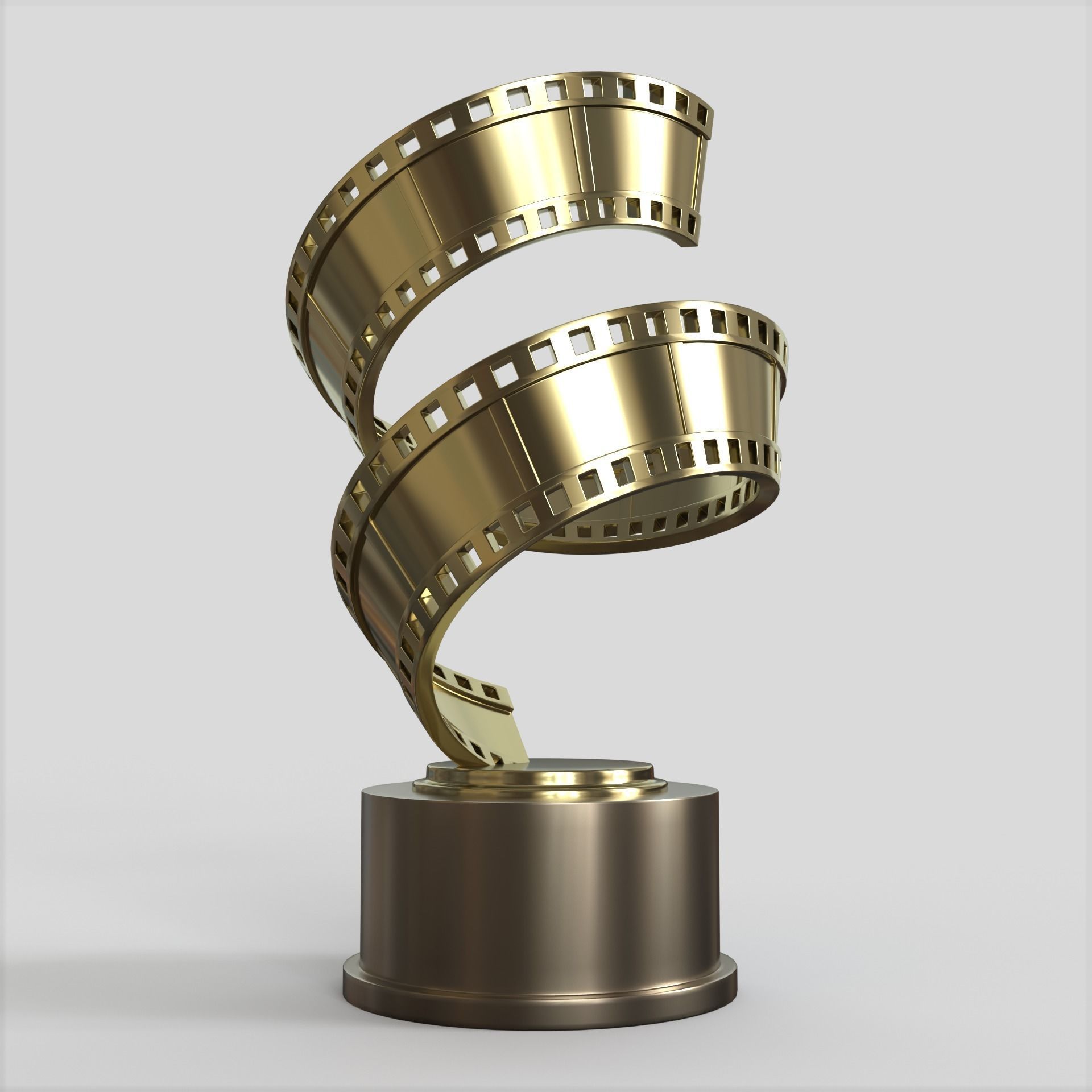 Golden Film Award Movie 3D model_2