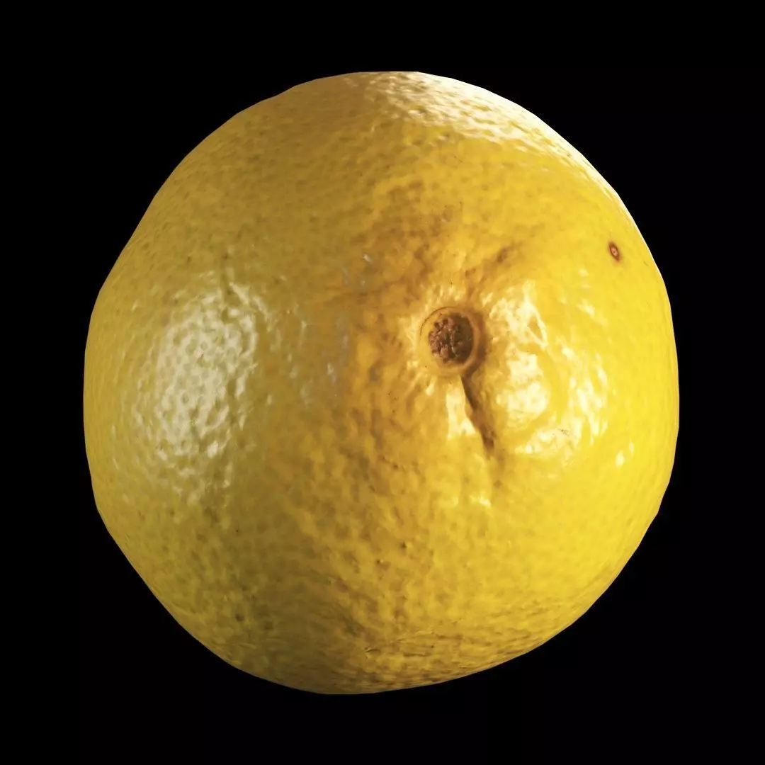4k Lemon 3D model