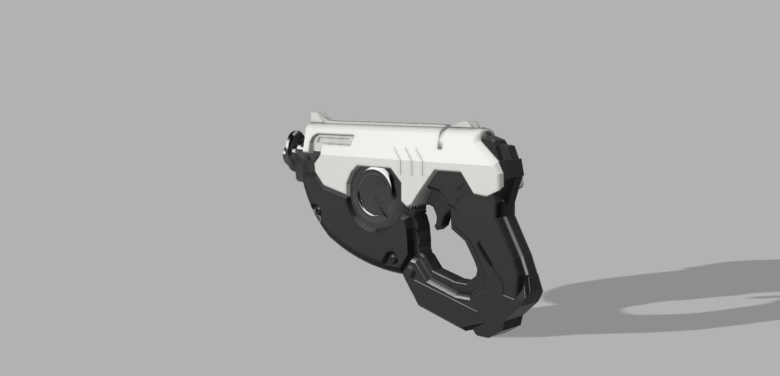 tracer overwatch gun 3D print model_2