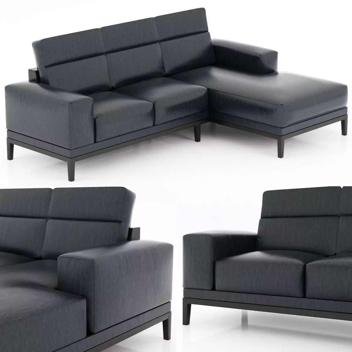 Natuzzi Borghese sofa 3D model_0