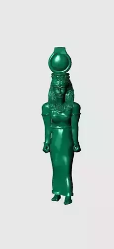 pendant statue of egyptian goddess