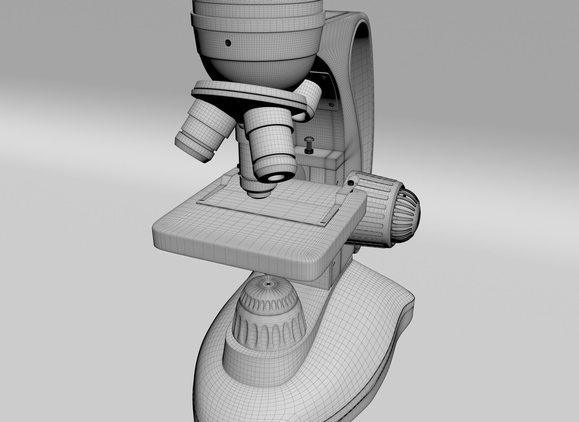 Optical Microscope 3D Model 3D model_6