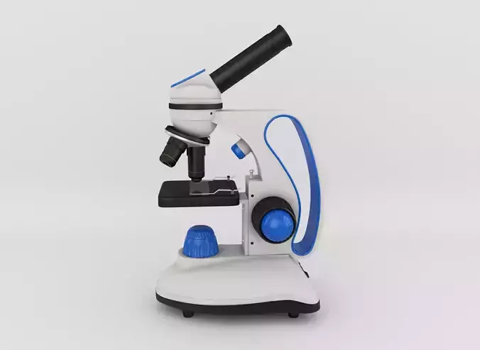 Optical Microscope 3D Model