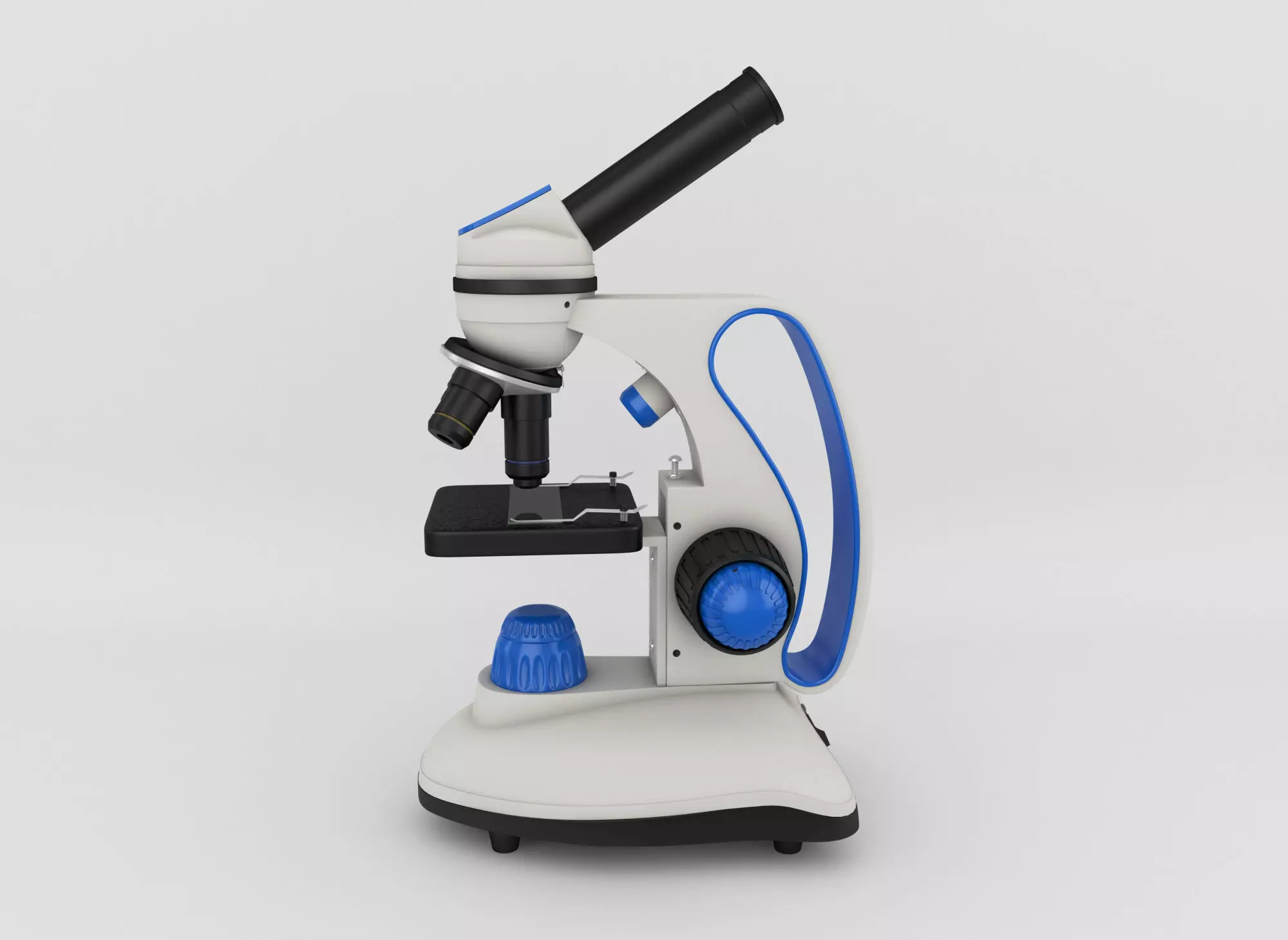Optical Microscope 3D Model 3D model_0