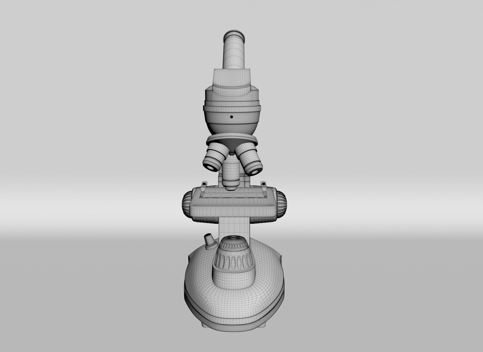 Optical Microscope 3D Model 3D model_7