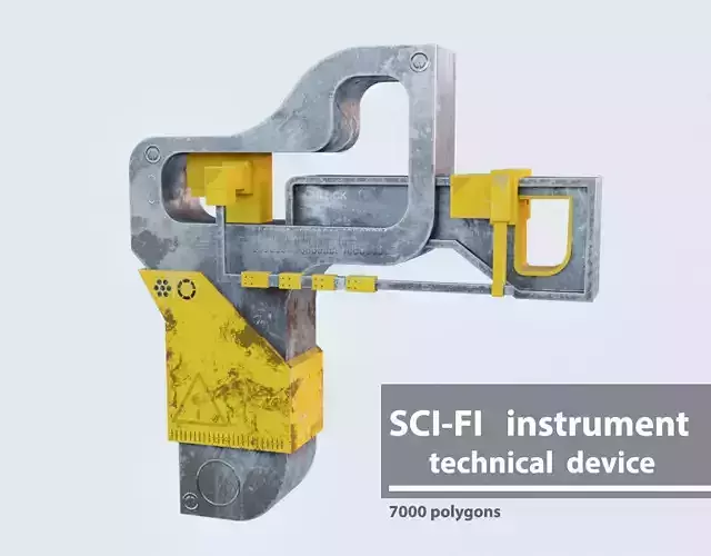 Instrument sci-fi technical device