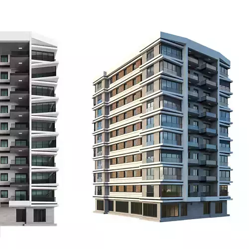 Modern Residential Building 03