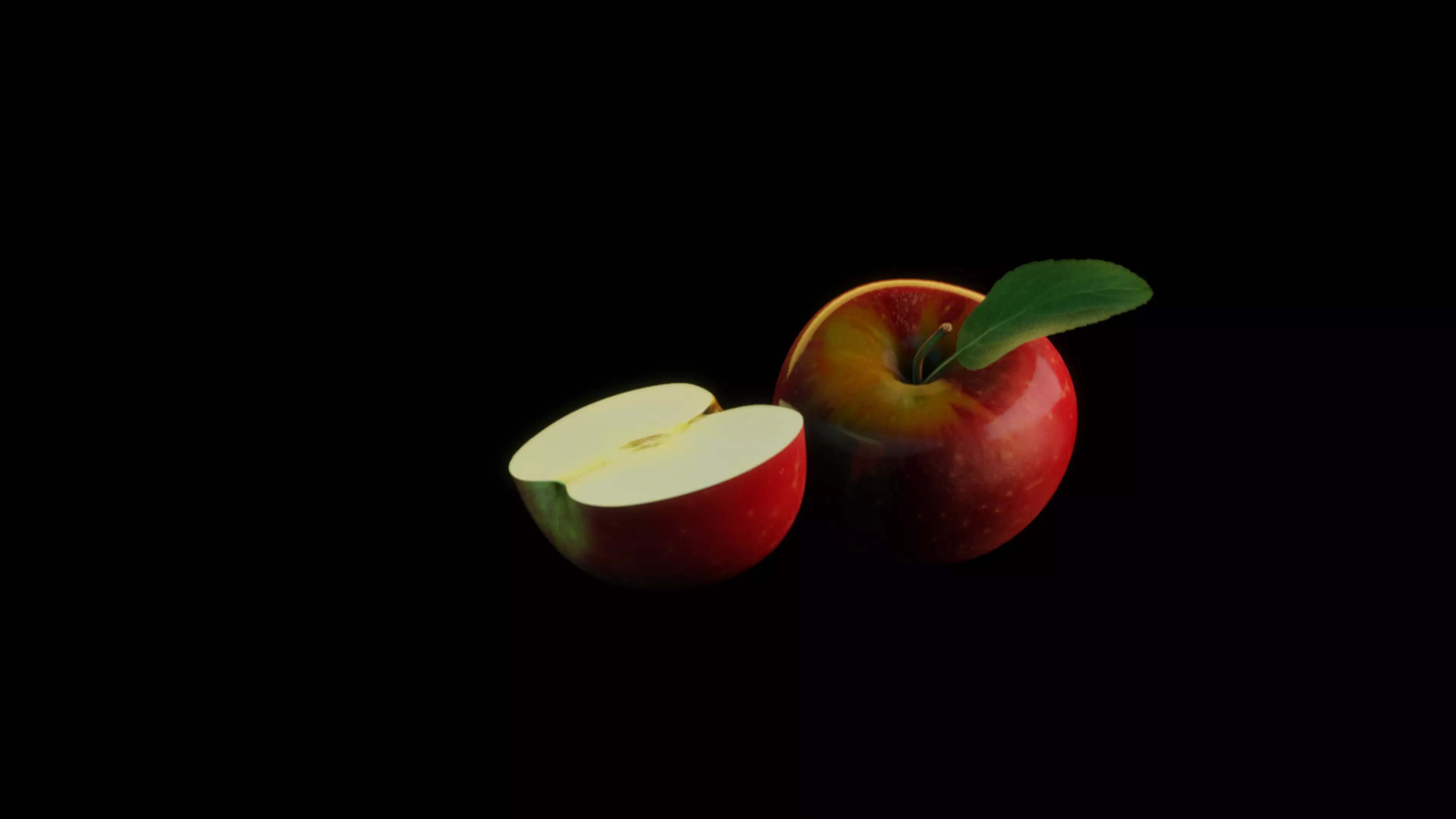 HIGH RESOLUTION APPLE Free 3D model