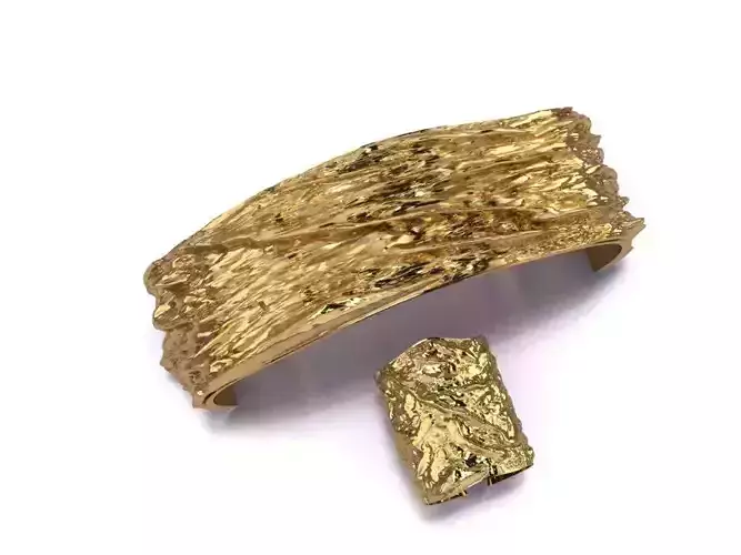 bracalets1 gold plated piece of jewelry