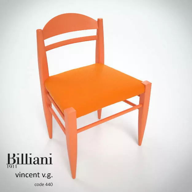 Billiani Vincent VG side chair 3D model_0