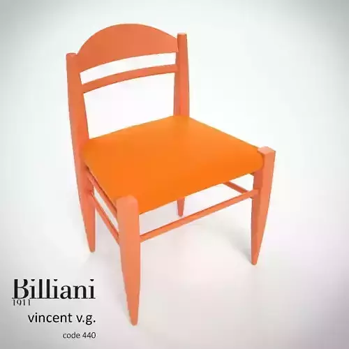 Billiani Vincent VG side chair 3D model