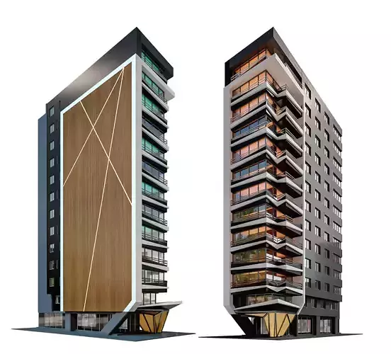 Modern Residential Building 06