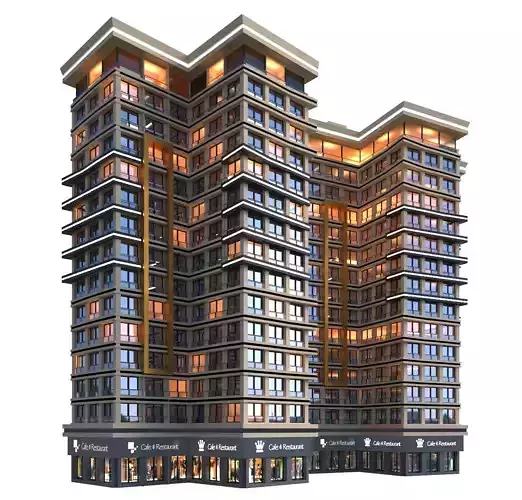 Modern Residential Building 08