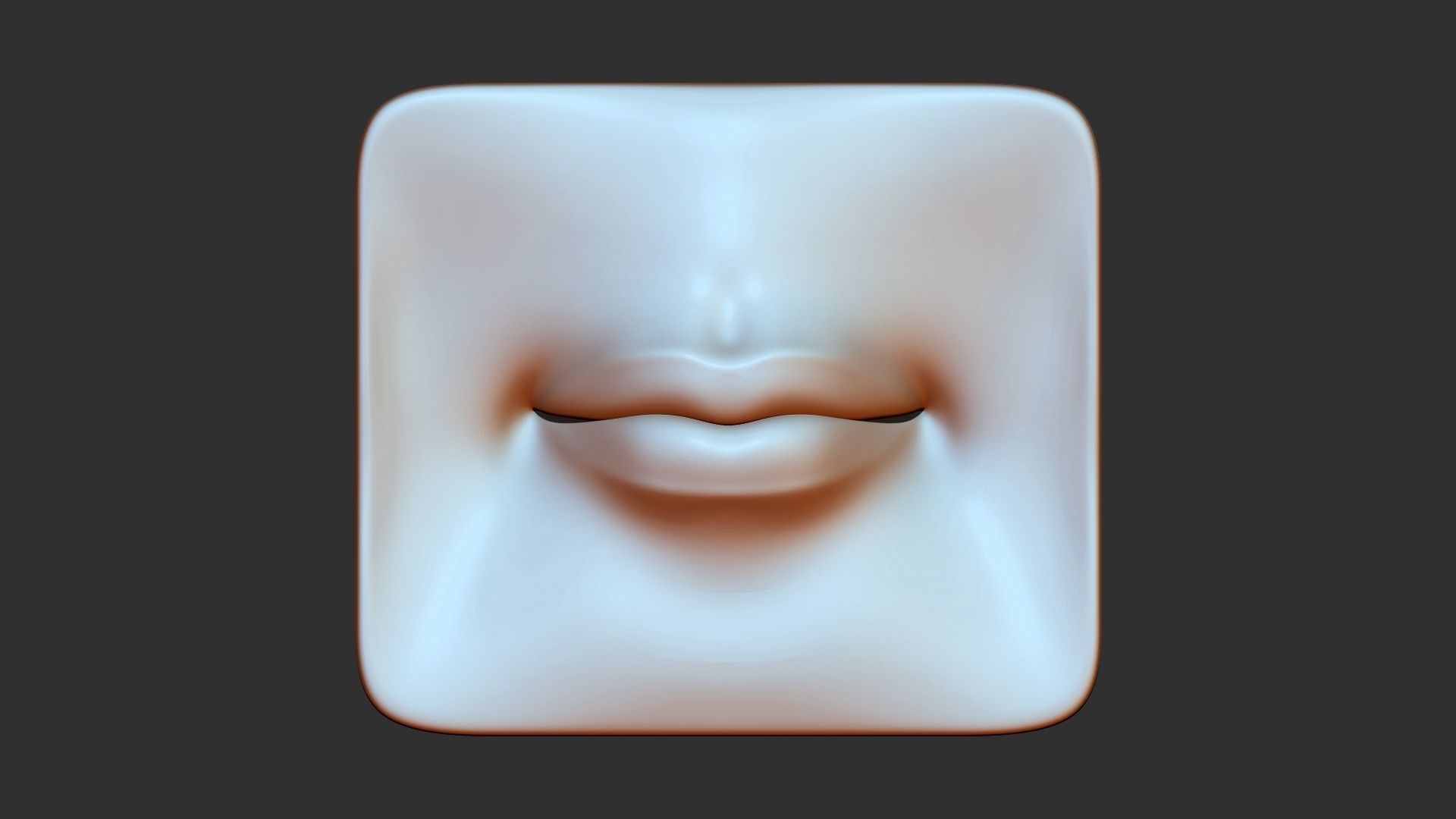 Lips 3d print model 3D print model_2