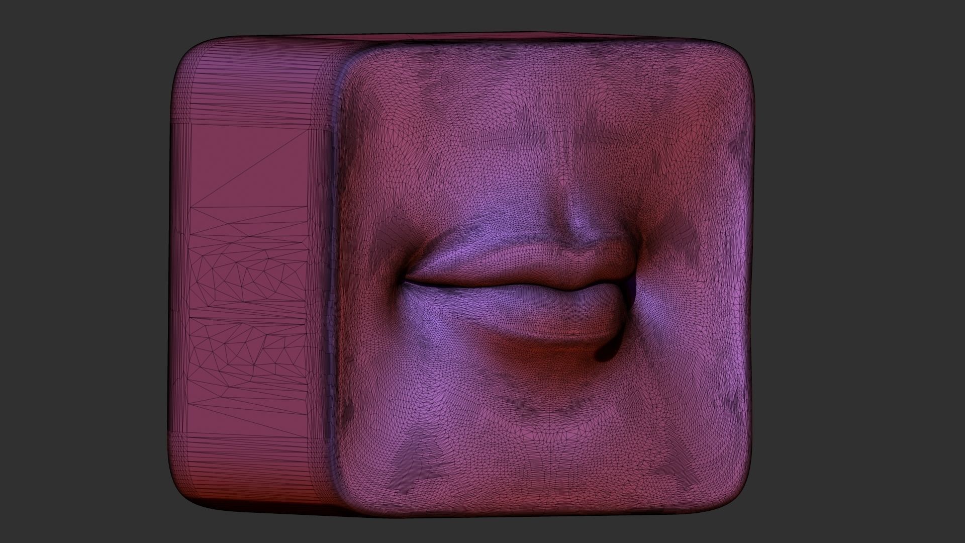 Lips 3d print model 3D print model_5