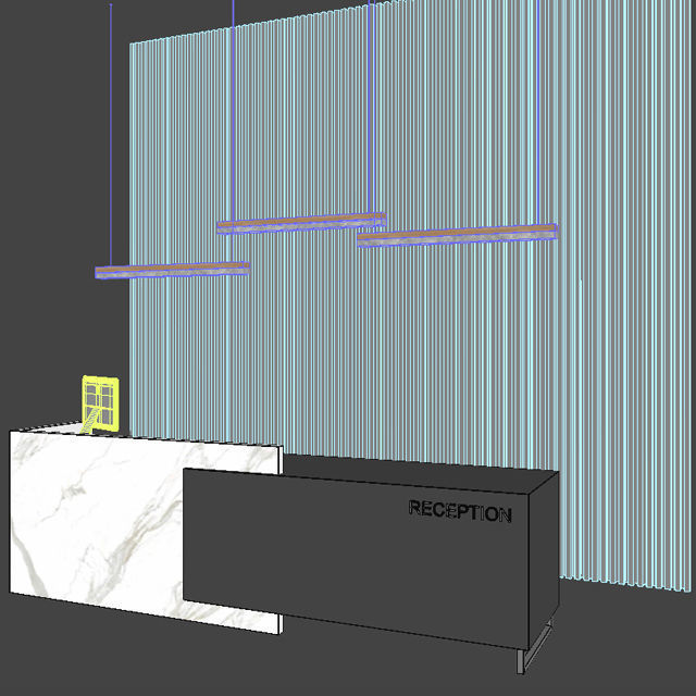 Reception 32 3D model_2