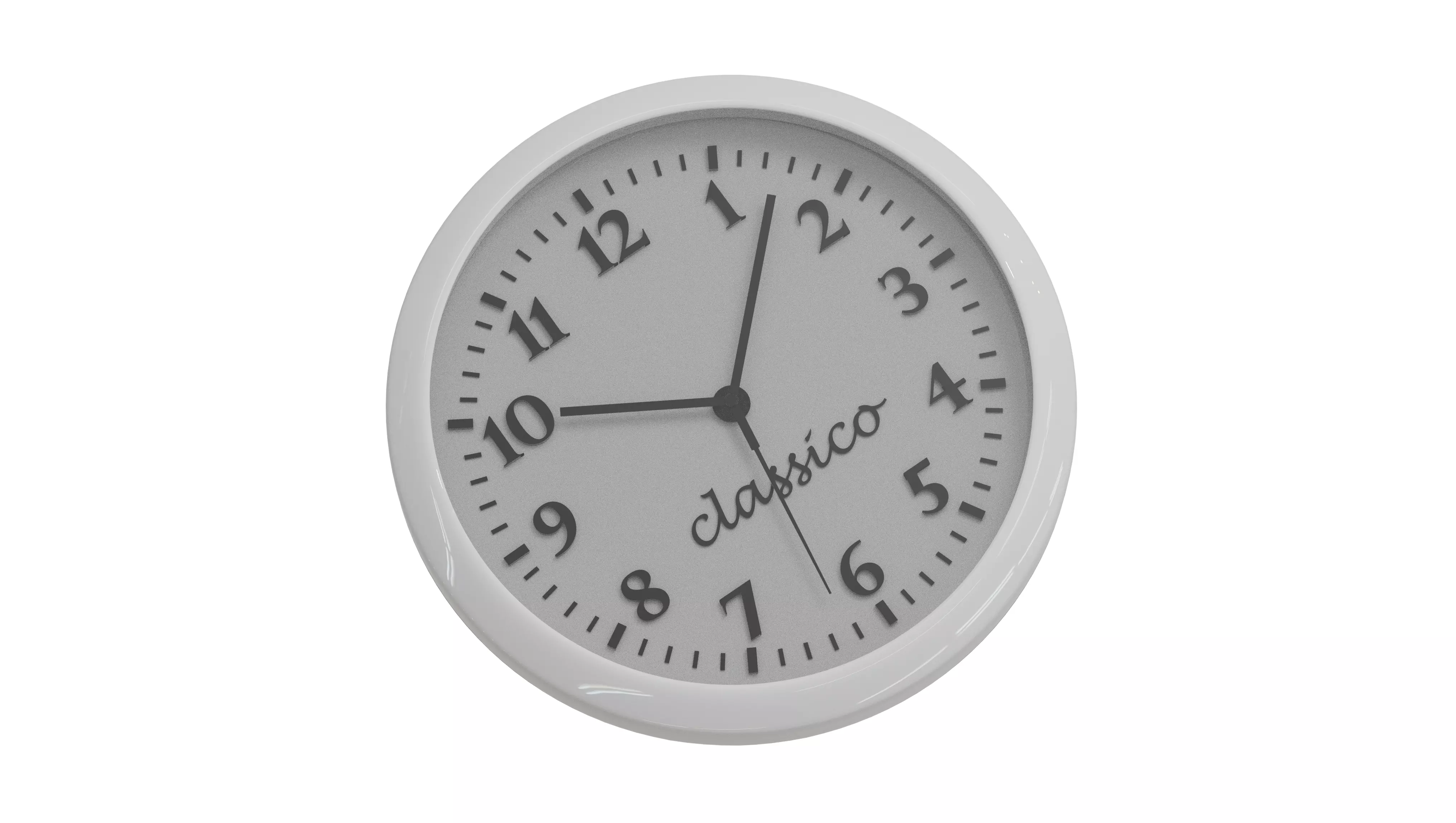 Wall Clock 3D model_0