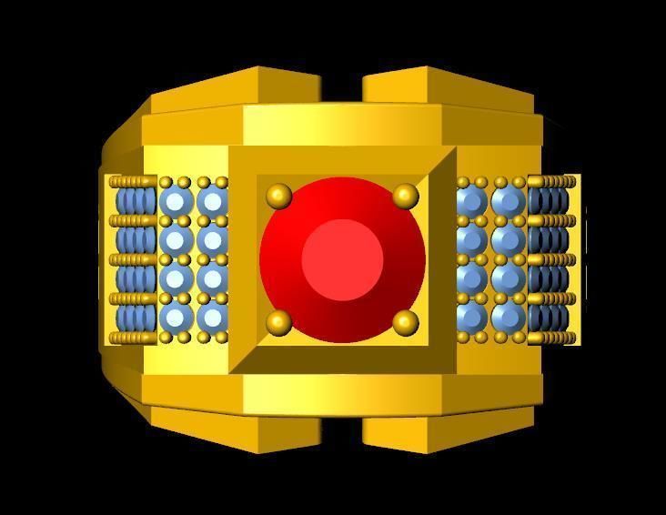 menRing gold ring with stone 3D print model_1