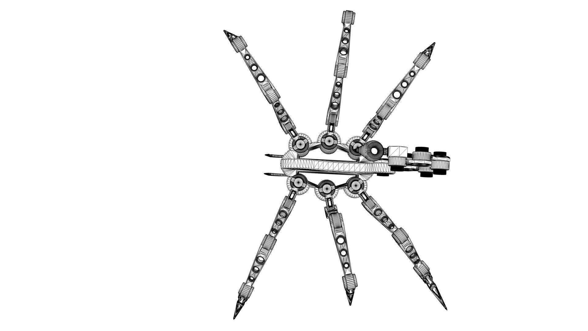 Arachnoid Mecha 3D model_21