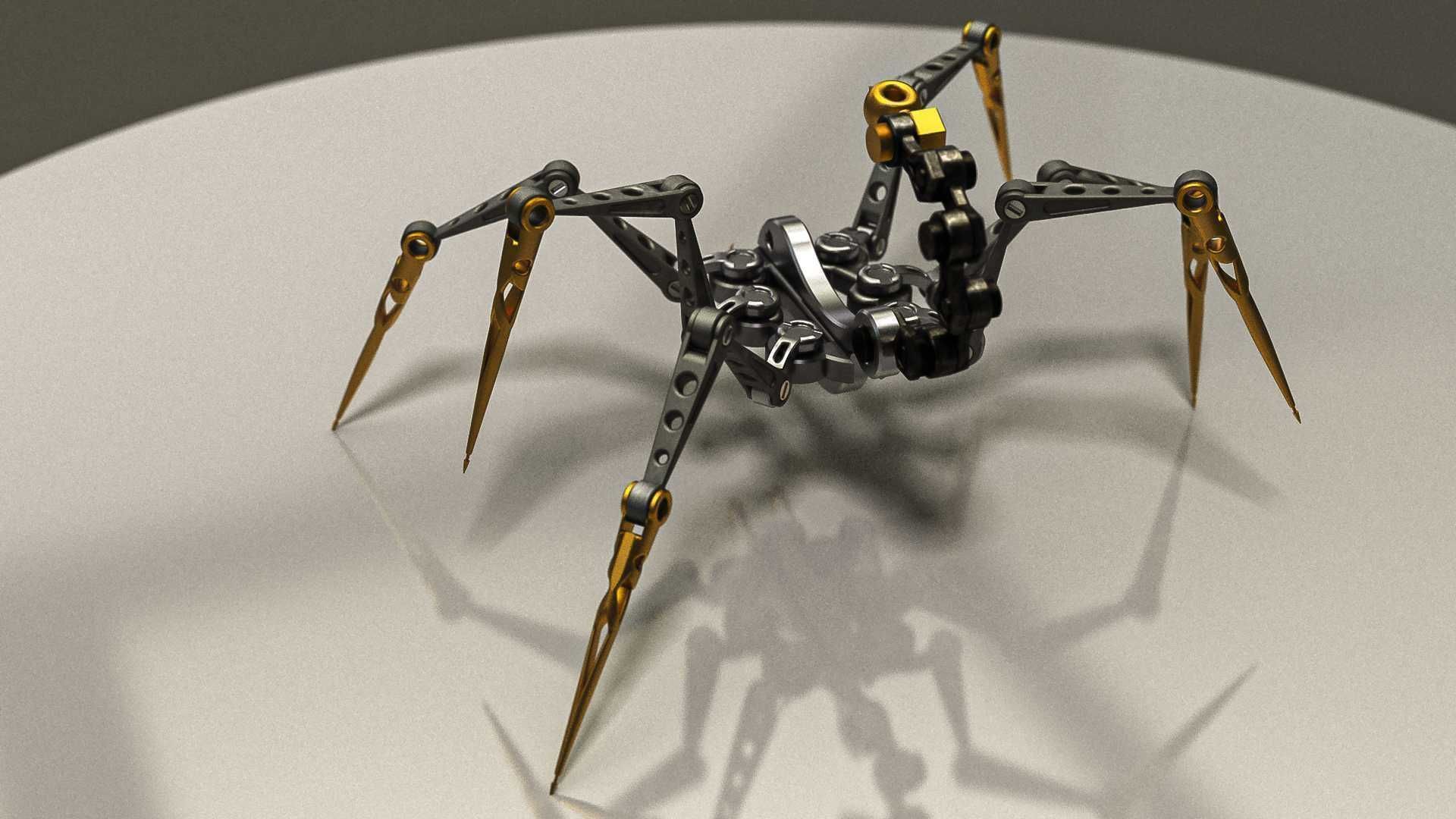 Arachnoid Mecha 3D model_3