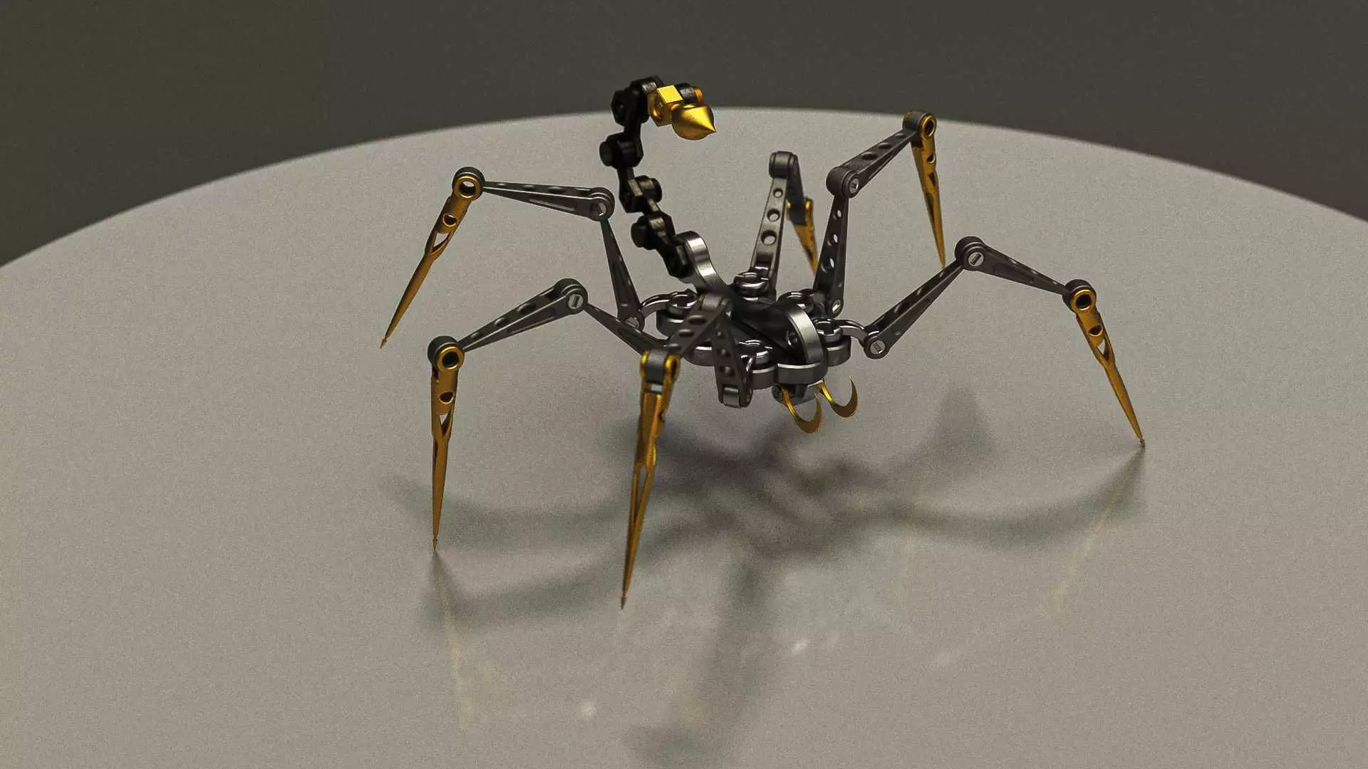 Arachnoid Mecha 3D model_0