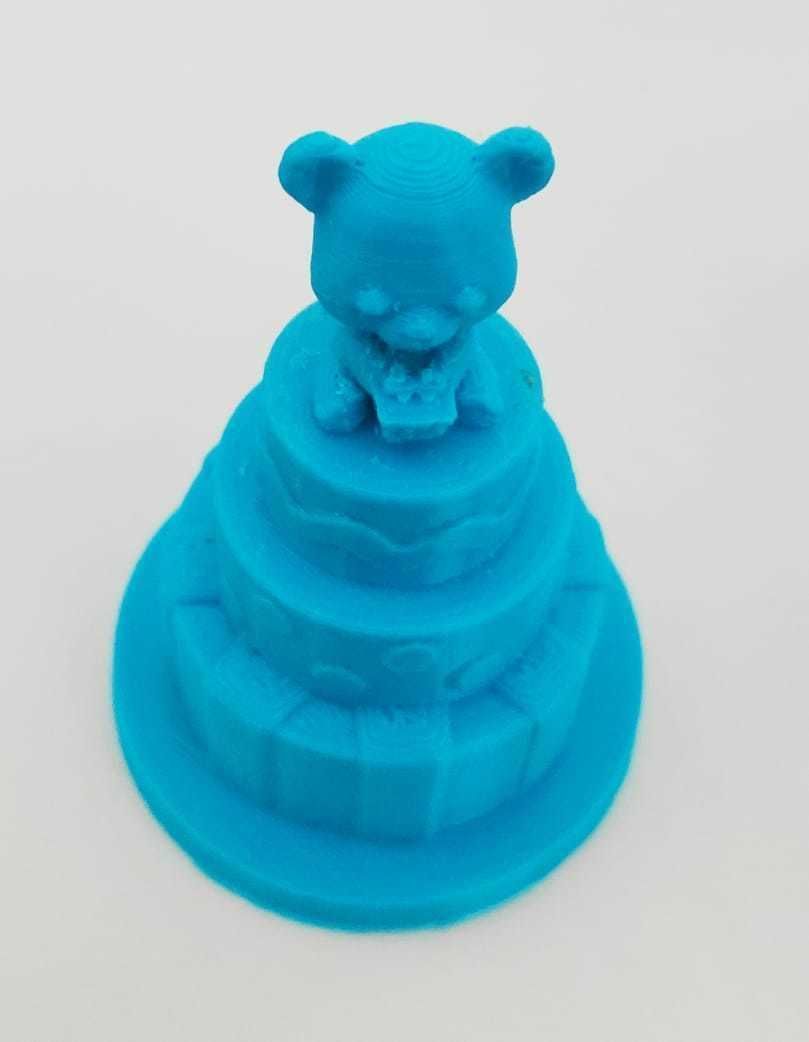 Bear Cake 3D print model_8