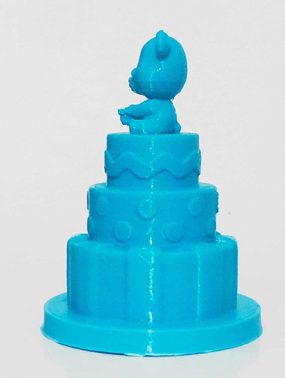 Bear Cake 3D print model_4