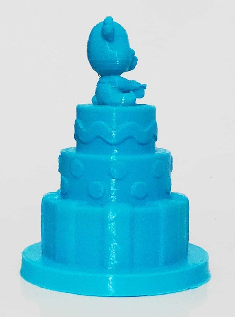 Bear Cake 3D print model_6