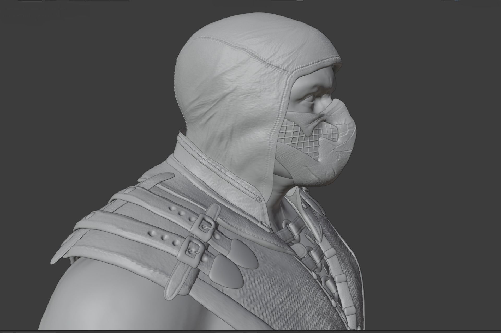 Scorpion Mortal Kombat  model  3D model_10