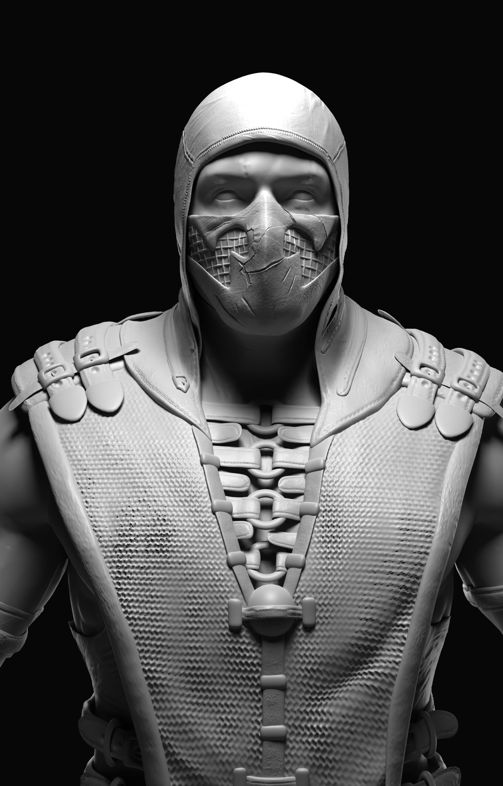 Scorpion Mortal Kombat  model  3D model_4