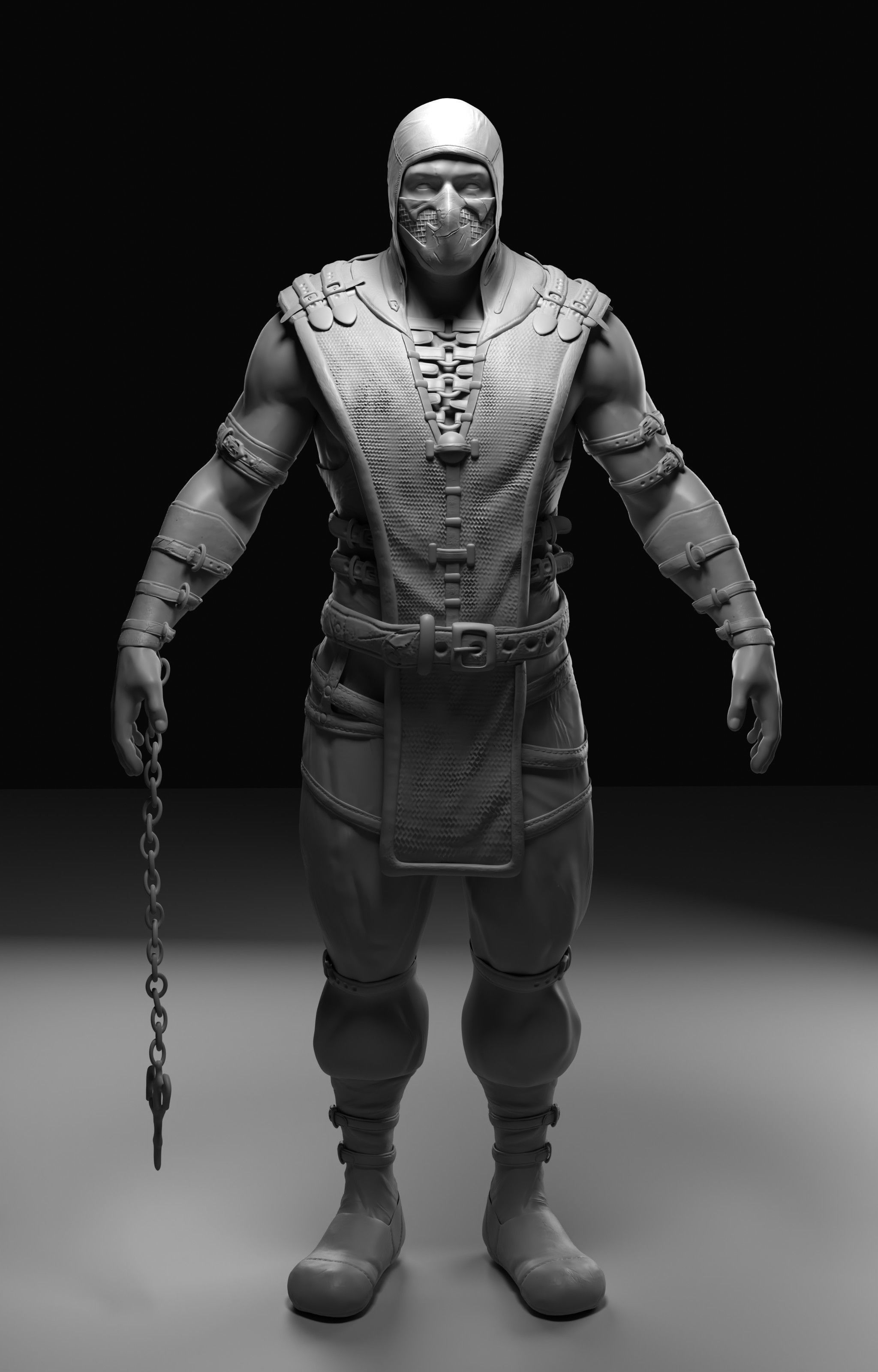 Scorpion Mortal Kombat  model  3D model_3