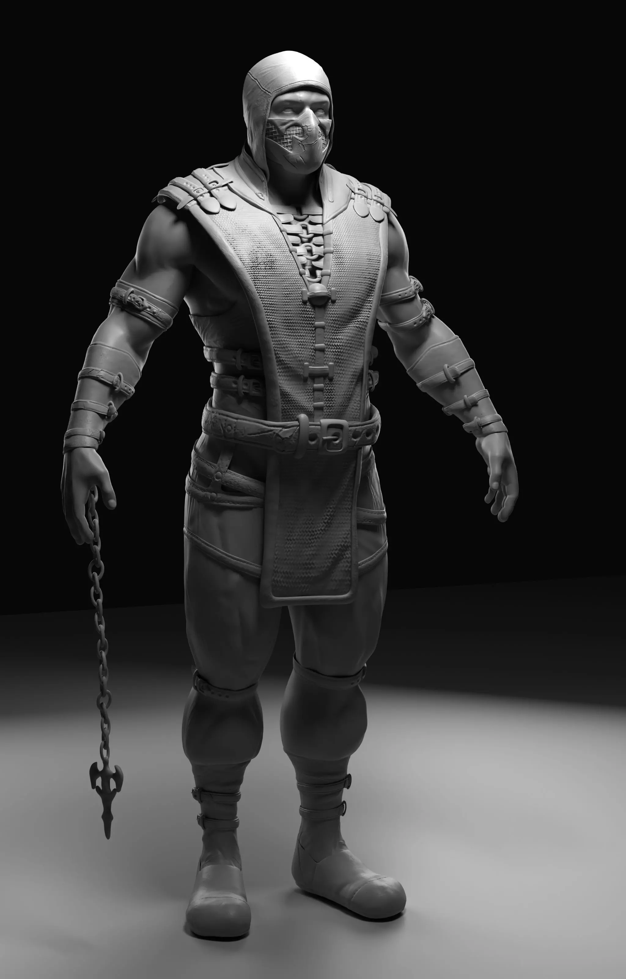 Scorpion Mortal Kombat  model  3D model_0