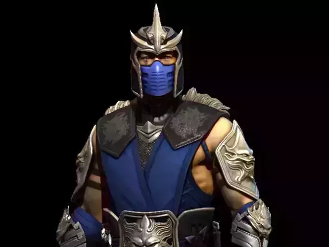 mortal kombat sub zero mk11 3D print model