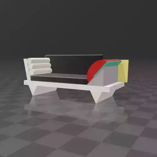 Memphis Milano couch by Macho Alien