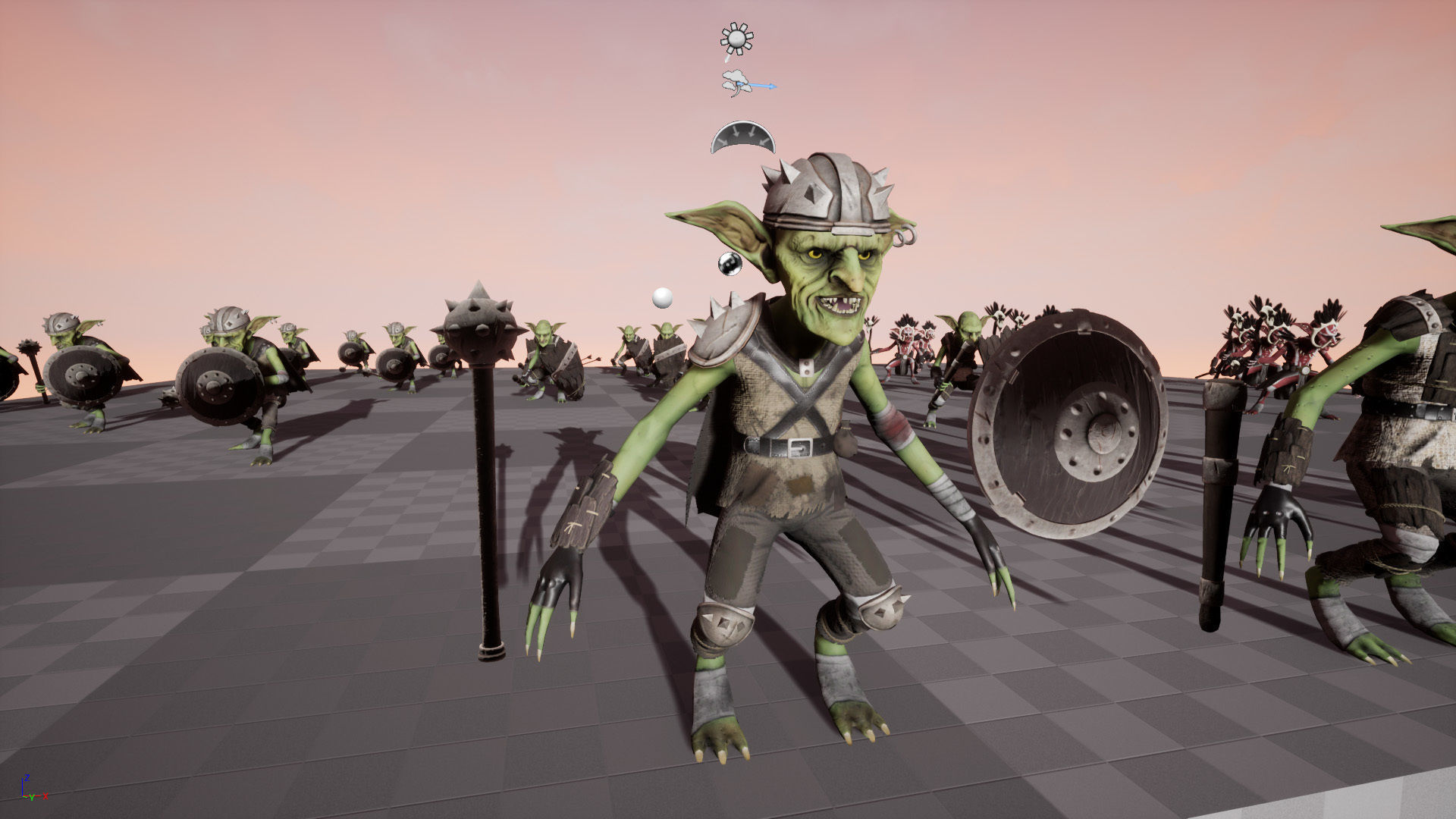 Goblins alien character Low-poly 3D model_18