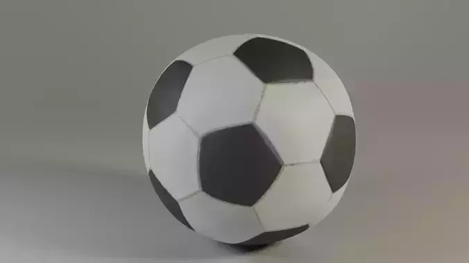 soccer ball 5 sizes  3D model