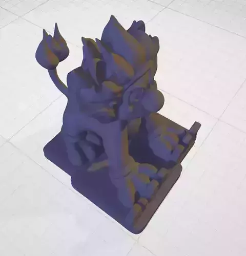 Mario Giga Cat Fan Art 3D print model