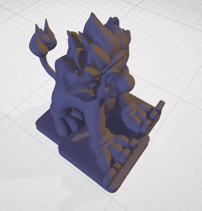 Mario Giga Cat Fan Art 3D print model_0
