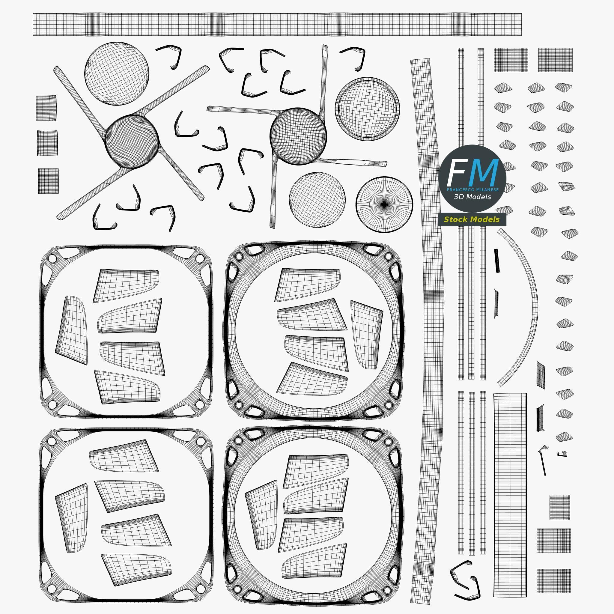 Computer fan 3D model_11
