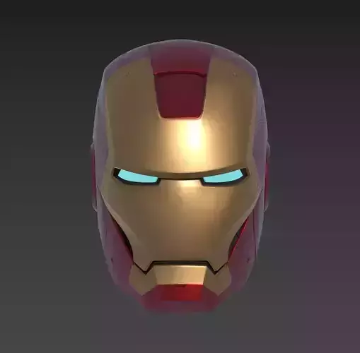 Iron Man Mark 7 MK7 Helmet  3D print model