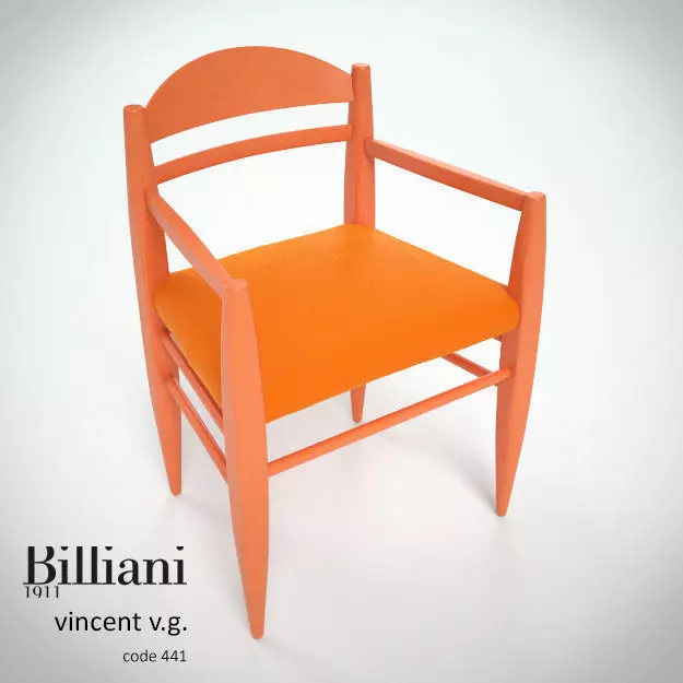 Billiani Vincent VG armchair 3D model